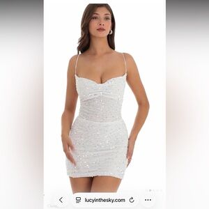 Sparkley mini dress size M